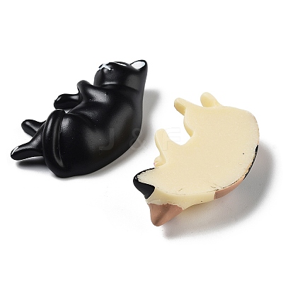 Opaque Resin Cabochons X-RESI-H155-14-1