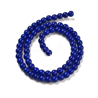 Synthetic Turquoise Beads Strands TURQ-G106-6mm-02L-1