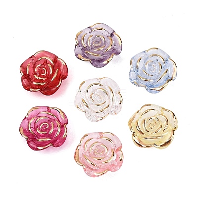 Transparent Acrylic Beads AC-N166-07-1