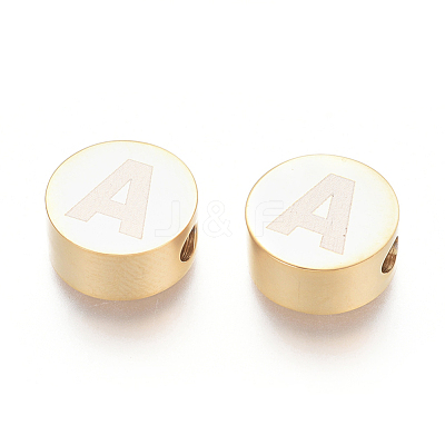 304 Stainless Steel Beads STAS-I126-02G-1