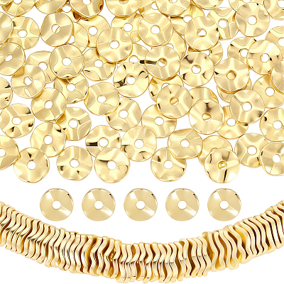 90Pcs Brass Beads KK-BBC0025-87B-1