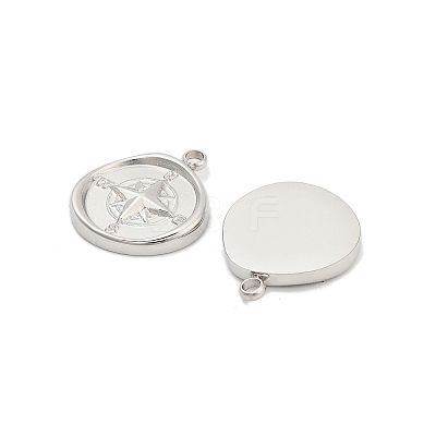 304 Stainless Steel Pendants X-STAS-D384-12P-1