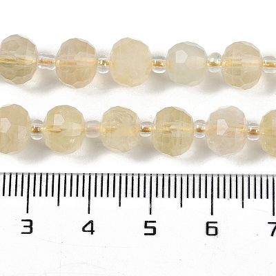 Natural Lemon Jade Beads Strands G-H057-A04-01-1