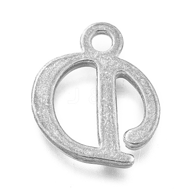 Alloy Letter Pendants PALLOY-J718-01C-D-1
