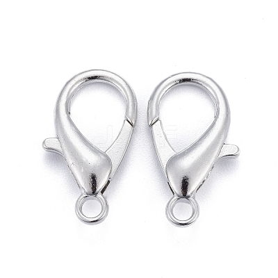 Zinc Alloy Lobster Claw Clasps E107-P-NF-1