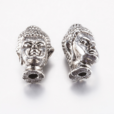 Tibetan Style Alloy Beads PALLOY-F200-07AS-1