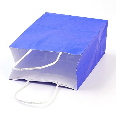 Pure Color Kraft Paper Bags LS-AJEW-G020-D-04-1