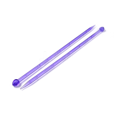 Plastic Knitting Needles LS-TOOL-WH0117-69B-1