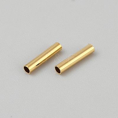 Brass Tube Beads KK-WH0101-027A-1