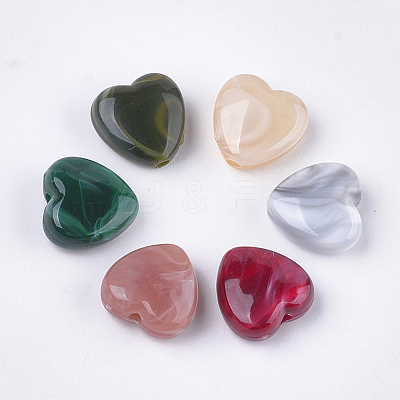 Acrylic Beads OACR-T011-38-1
