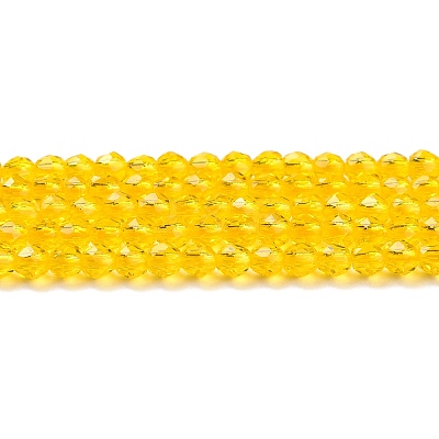 Transparent Glass Beads Strands LS-GLAA-H021-04-06-1