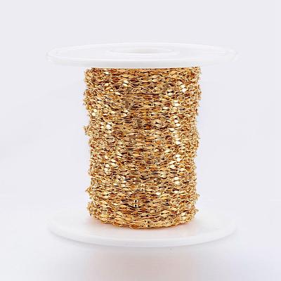 Ion Plating(IP) 304 Stainless Steel Dapped Chains CHS-H007-56G-1