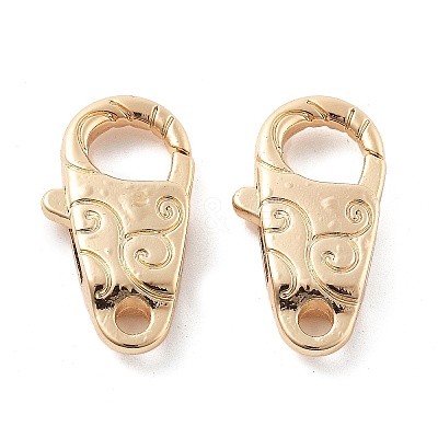 Brass Lobster Claw Clasps KK-R216-18C-KCG-1