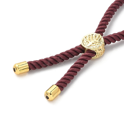 Cotton Cord Bracelet Making KK-F758-03-02-G-1