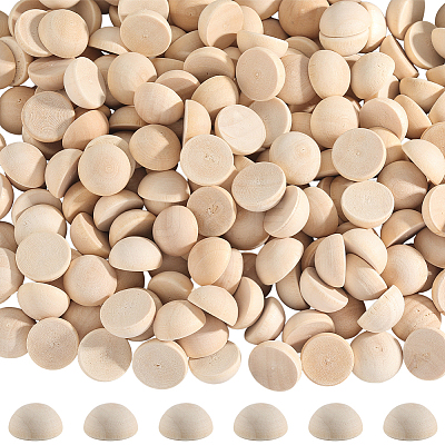 Unfinished Natural Wood Cabochons WOOD-SP0001-55B-1