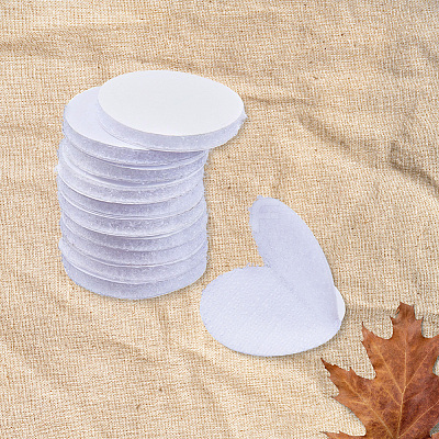 40Pcs Self-adhesive Nylon with Polyester Hook and Loop Tapes AJEW-SP0003-24A-1