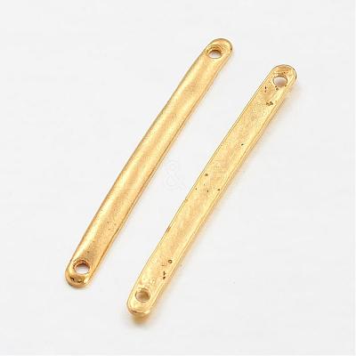 Tibetan Style Bar Links connectors TIBE-A14039-G-FF-1