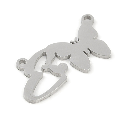 Non-Tarnish 304 Stainless Steel Pendants STAS-L279-002P-E-1