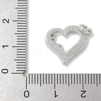 Brass Pave Natural White Shell Pendants KK-S522-08D-P-1
