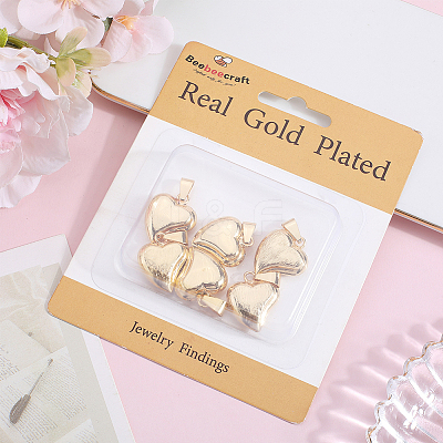 8Pcs Rack Plating Brass Pendants KK-BBC0015-09-1