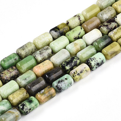 Natural Serpentine Beads Strands G-N346-01B-04-1