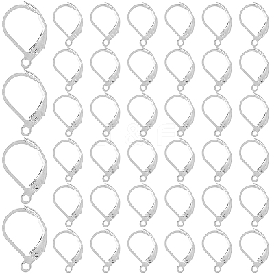 304 Stainless Steel Leverback Earring Findings STAS-SP0001-01B-1