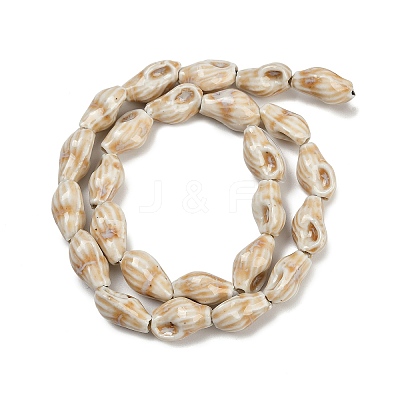 Ocean Series Handmade Porcelain Beads PORC-R002-04A-06-1