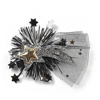 New Year's party Iron Hair Clip LS-OHAR-R102-01F-1