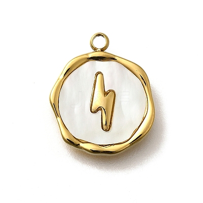 304 Stainless Steel Pendants STAS-R153-03G-05-1