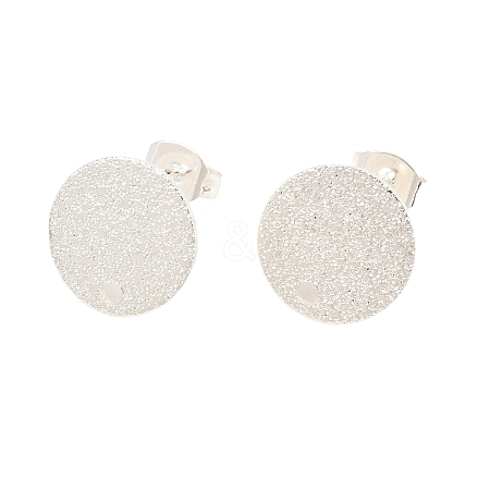 304 Stainless Steel Stud Earring Findings STAS-Z021-C-01S-1