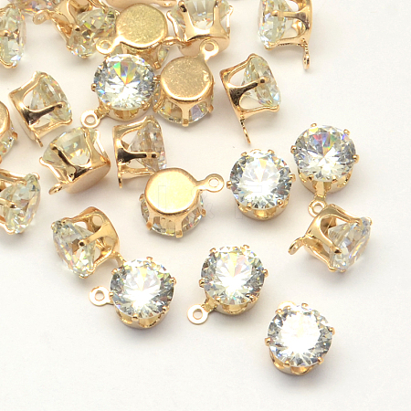 Cubic Zirconia Charms LS-X-ZIRC-R007-057B-03-1