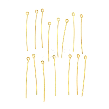 Brass Eye Pins KK-XCP0002-10G-1