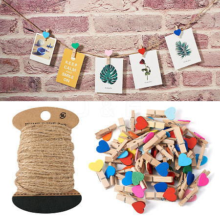 DIY Photo Paper Craft Clips Making Kit DIY-YS0001-72-1