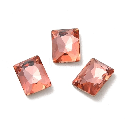 Glass Rhinestone Cabochons RGLA-P037-12B-D262-1