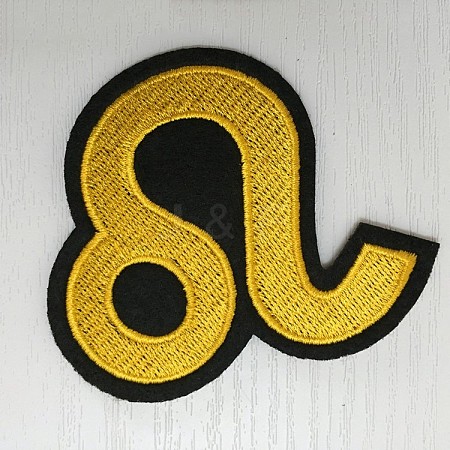 Computerized Embroidery Cloth Iron on/Sew on Patches DIY-O004-04-1