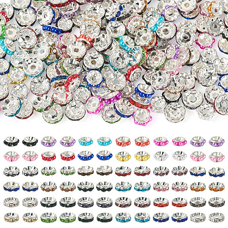 150Pcs Brass Beads KK-TA0002-14-1