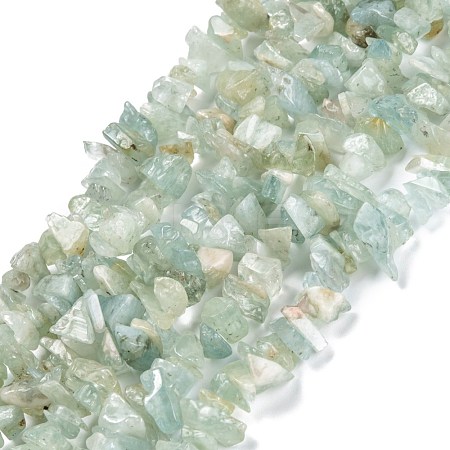 Natural Aquamarine Beads Strands G-G011-11-1