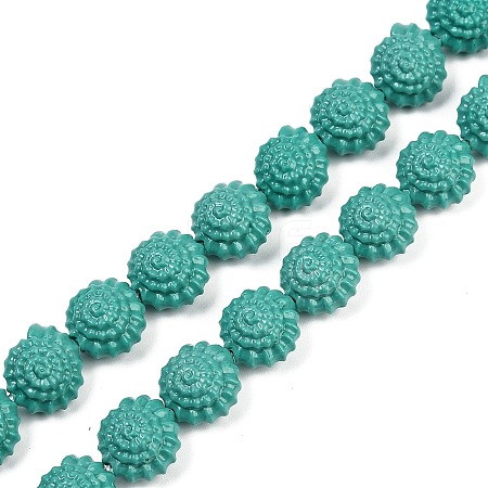 Synthetic Coral Carved Beads Strands CORA-I023-05F-1