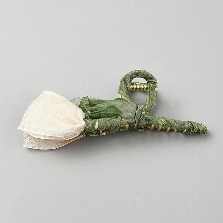 Zinc Alloy and Polyester Claw Hair Clips PHAR-WH0040-03B-1
