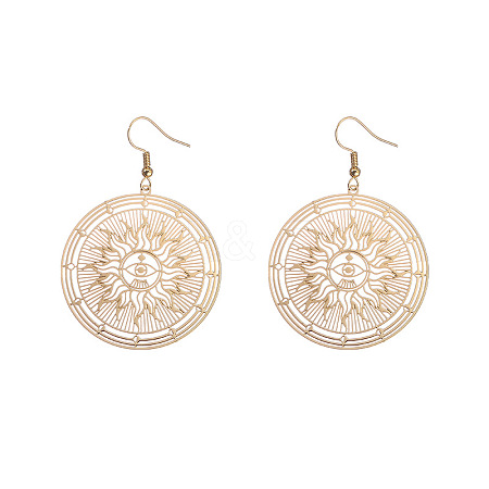 Brass Dangle Earrings for Women WGDFDC0-02-1