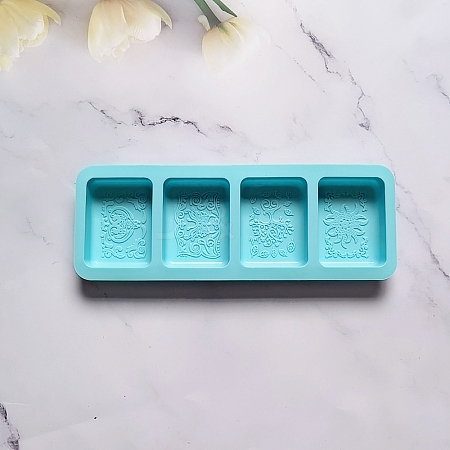 Food Grade DIY Soap Making Silicone Molds PW-WGCDBD5-01-1