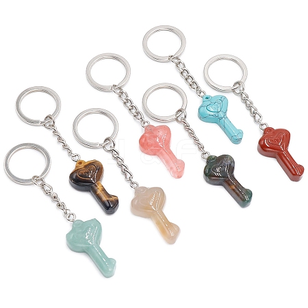 Gemstone Keychain PW-WGD467F-08-1