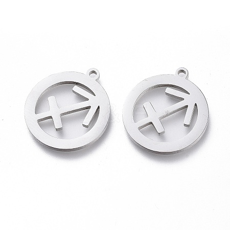Non-Tarnish 304 Stainless Steel Pendants LS-STAS-L249-002C-1