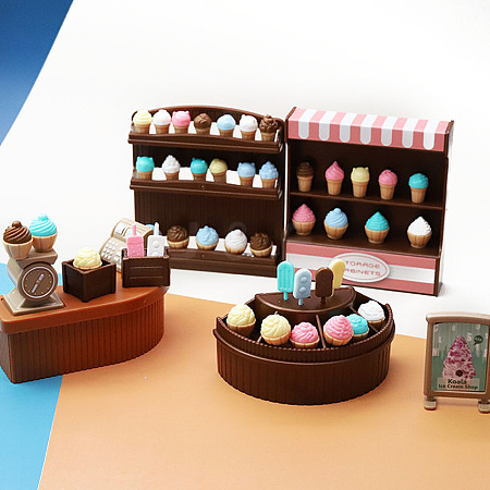 Ice Cream Shop Mini Model PW-WG42DCE-01-1