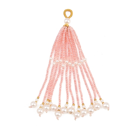Transparent Glass & Plastic Beads Big Pendants GLAA-B038-01E-1