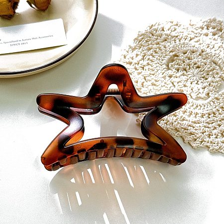 Cellulose Acetate Claw Hair Clips X-PW-WGD215B-01-1