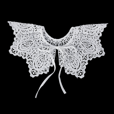 Polyester Lace Collars AJEW-WH0248-746D-1