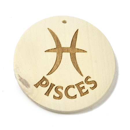 Wood Pendants WOOD-K011-01E-1