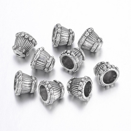 Tibetan Style Alloy Caps LF0393Y-1