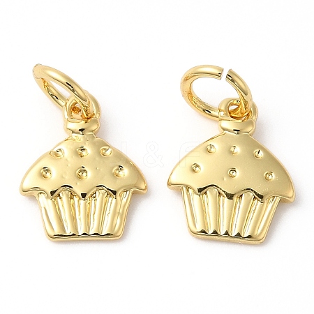 Eco-Friendly Rack Plating Brass Charms KK-R143-10G-1